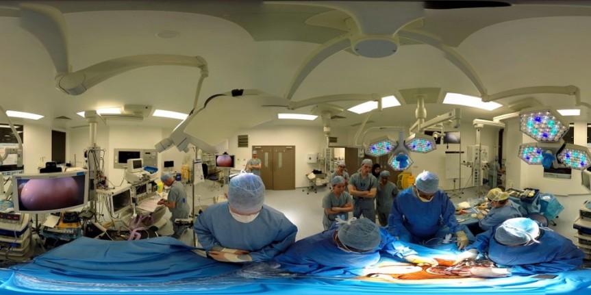 Хирургическая операция в формате VR